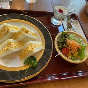 ウエスト珈琲ハウスのたまごサンド