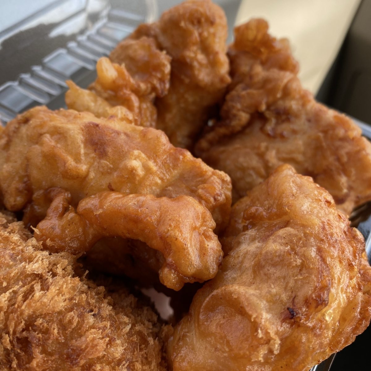 土浦市場のからあげ