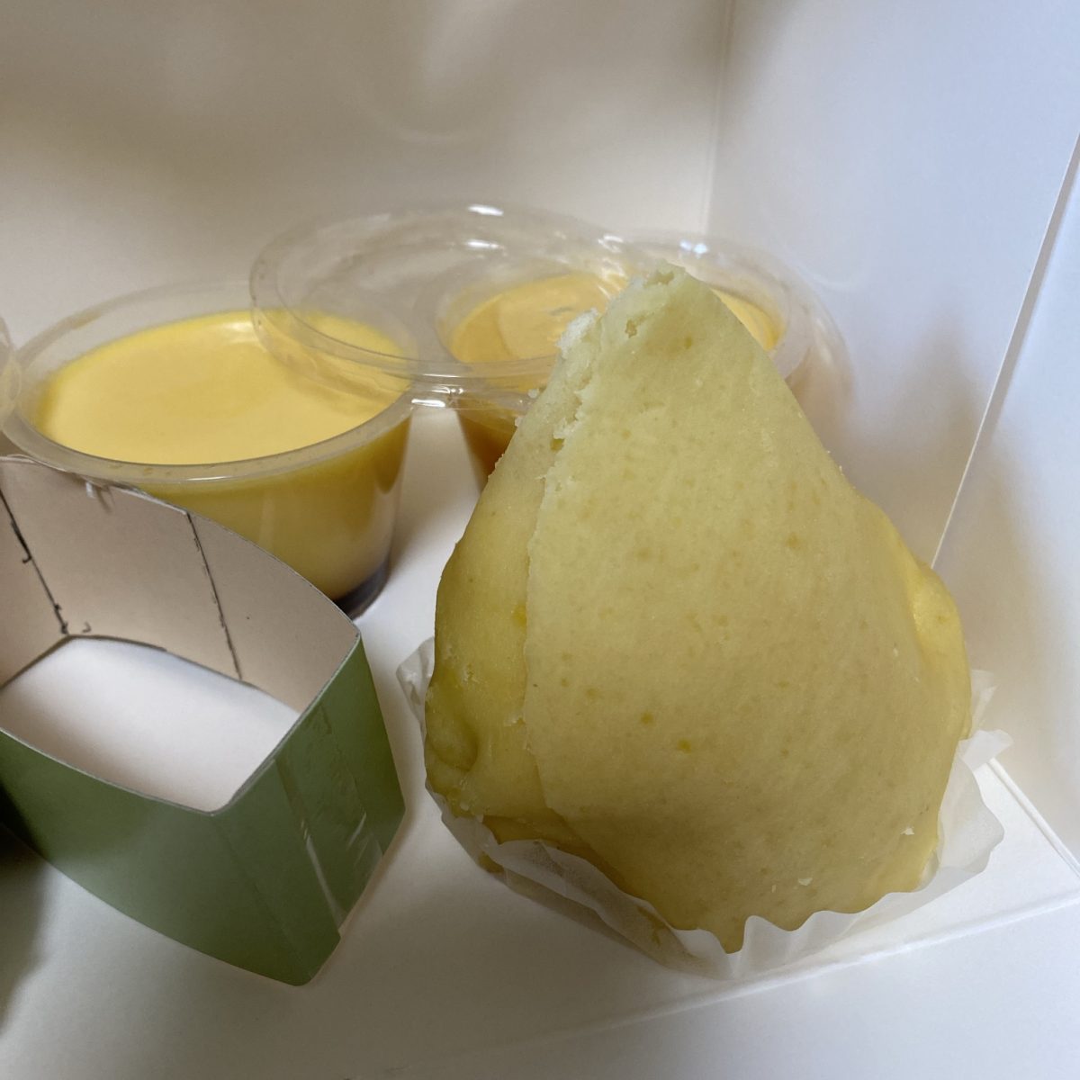 こうげつどうのプリンとモンブラン