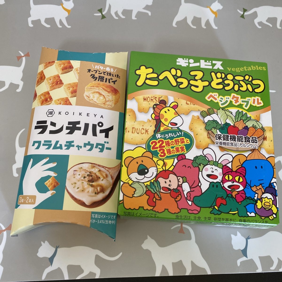 カスミ福袋に入ってた箱菓子