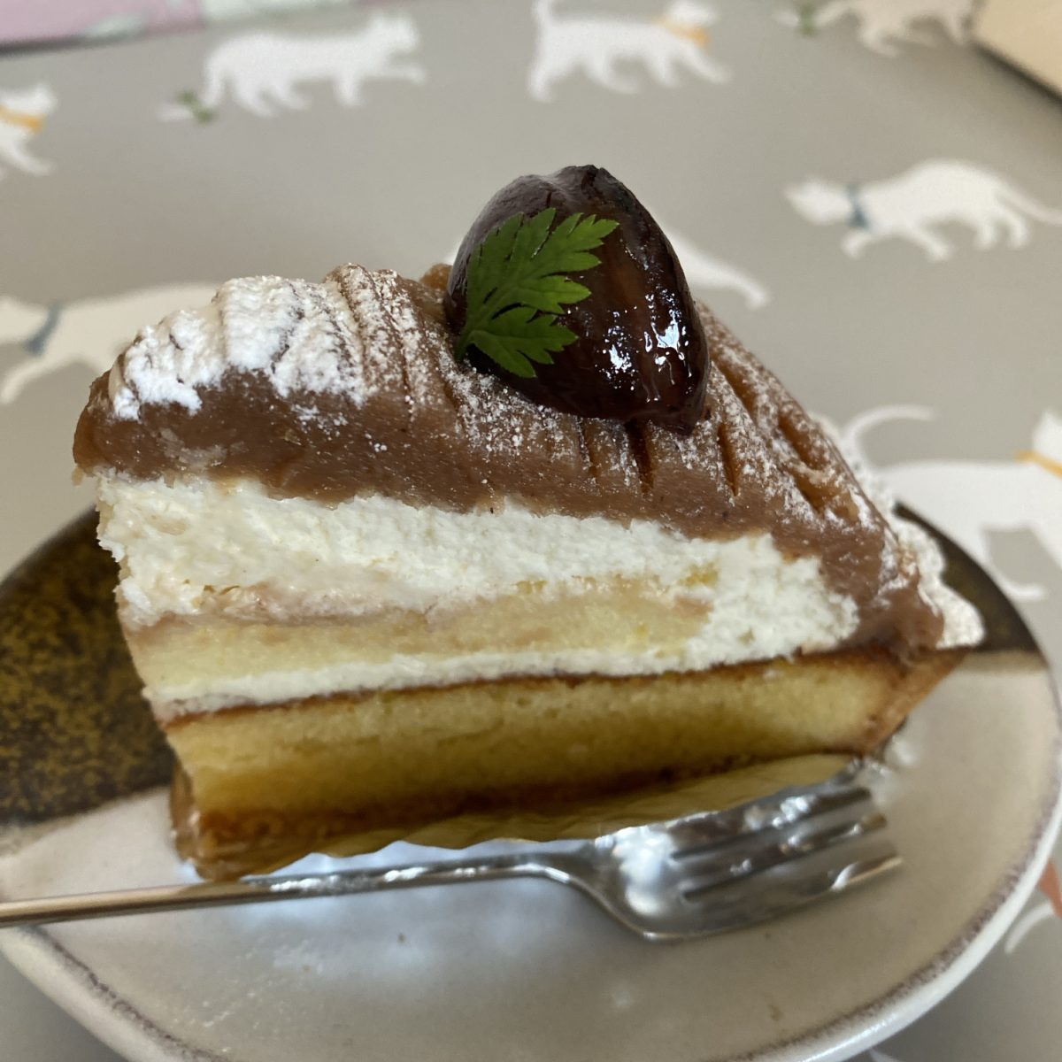 モンブランタルトをルプランタンで買ってきた