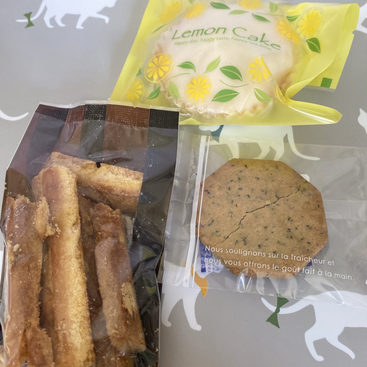 アランマリーで買った焼き菓子