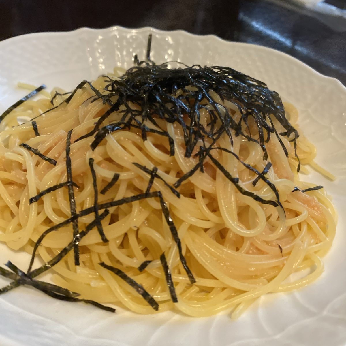 イタリアン＆カフェピノッキオの明太子パスタ