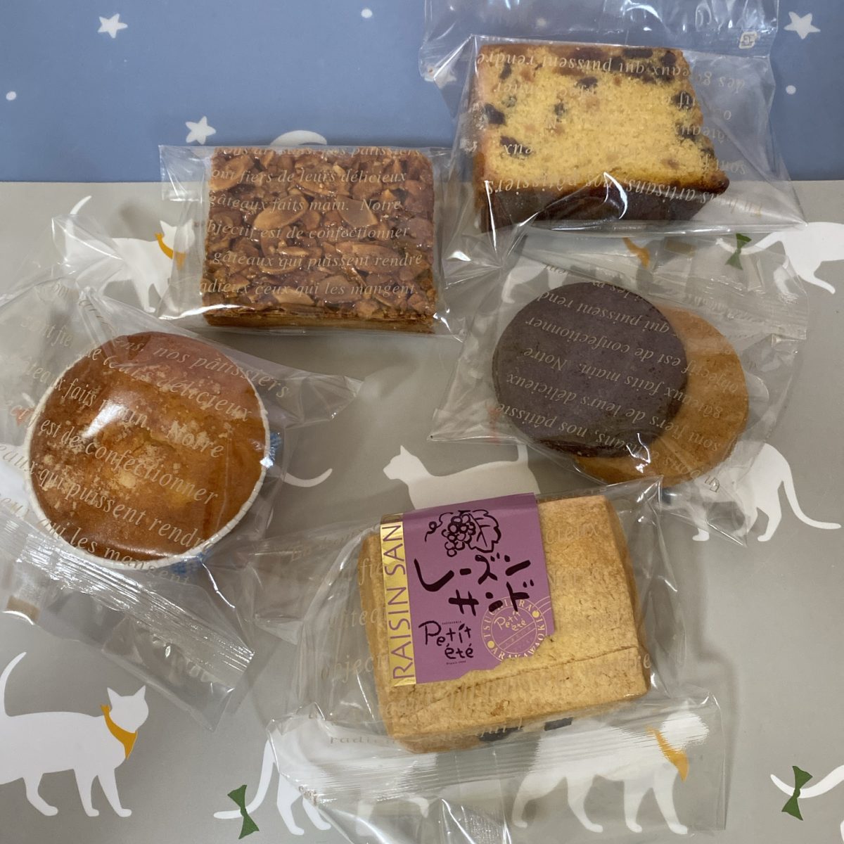 土浦市のプティエテはいろんな焼き菓子が販売されている