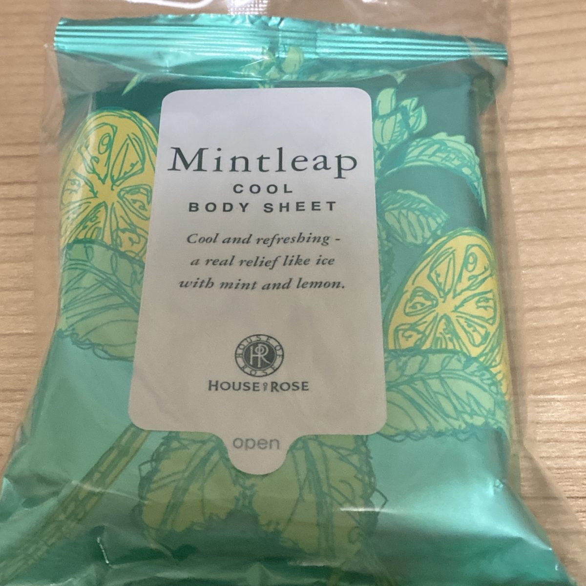 ミントリープのシート