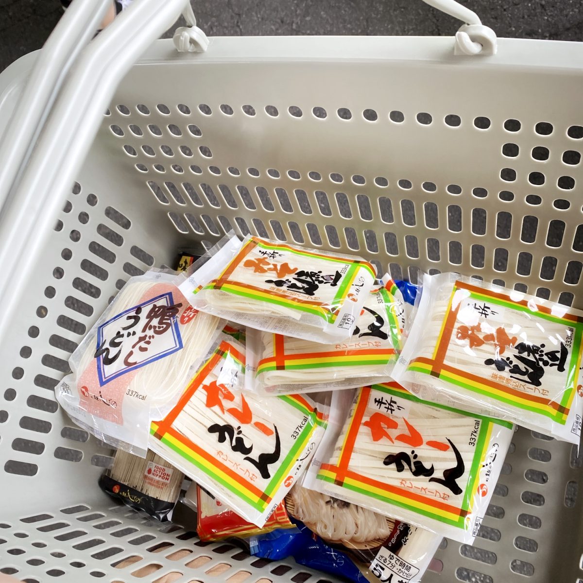 茂野製麺 茨城工場のイベント「おじゃる祭り」でいろんな麺類を購入