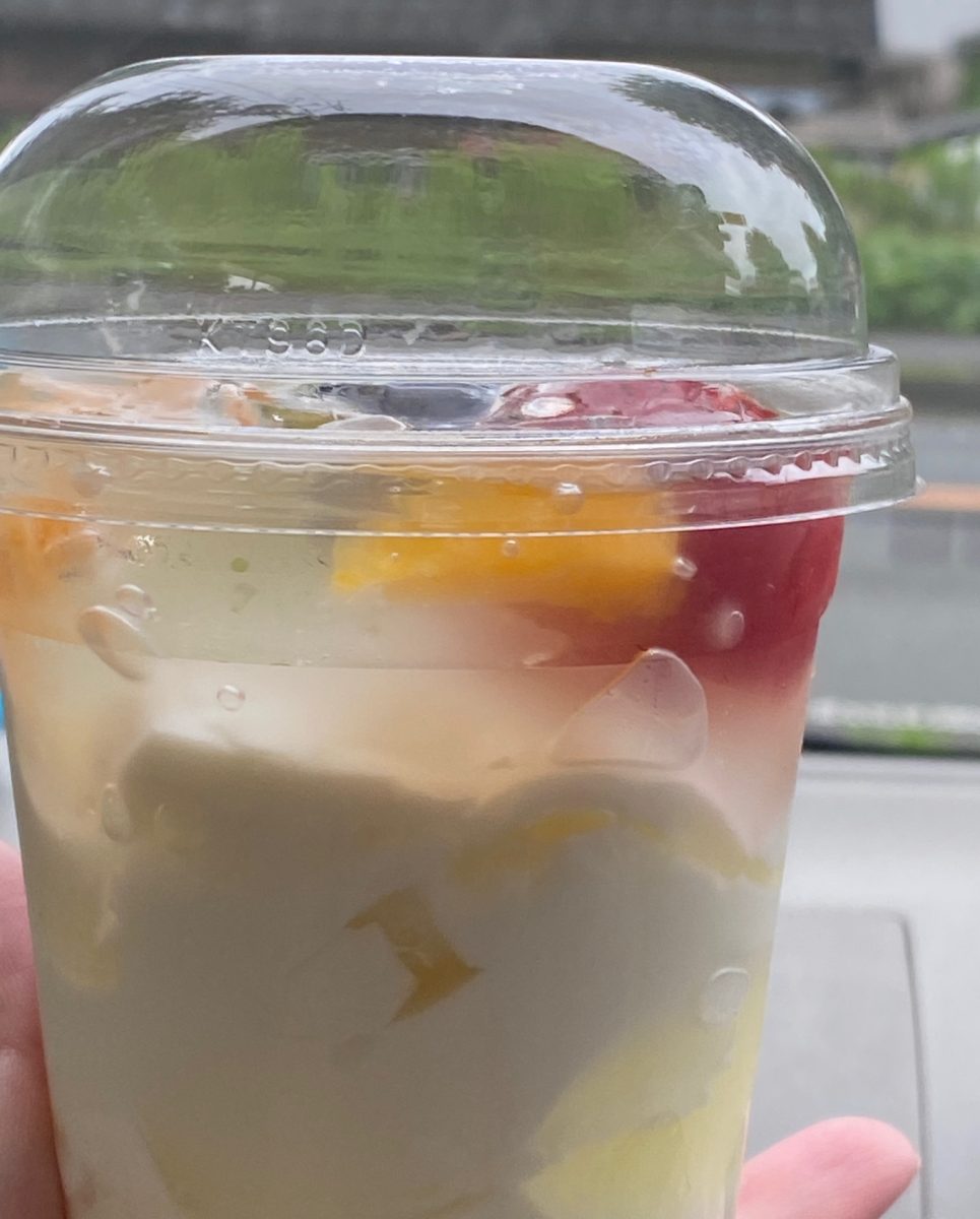 土浦市の洋菓子店アンジュカレンで暑い季節に出てくる飲める杏仁豆腐