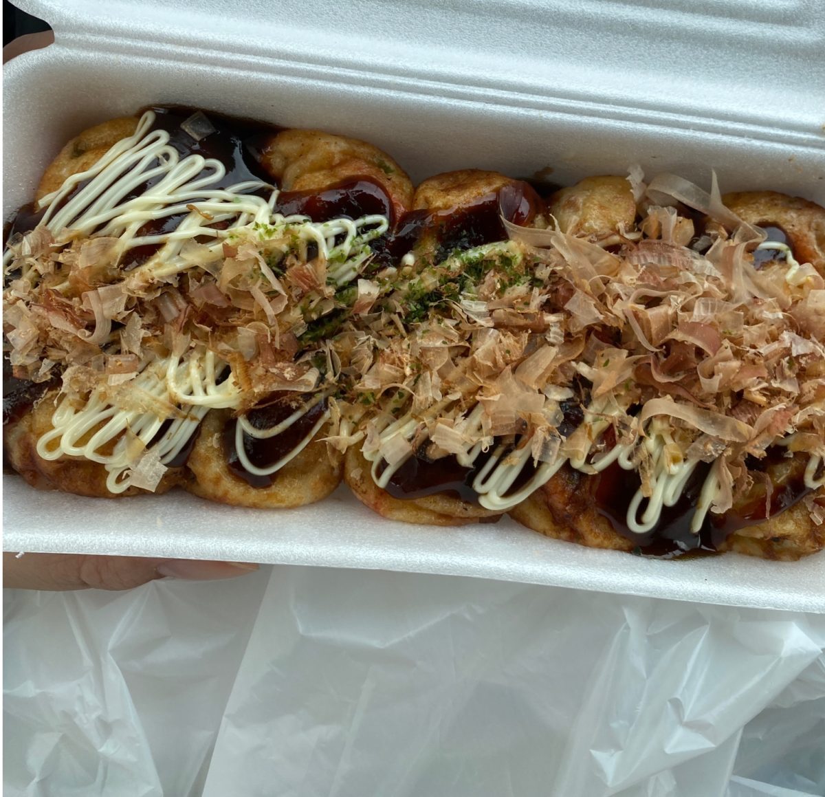 阿見町のたこ焼き屋たこのりで買ったたこ焼きたべてみた