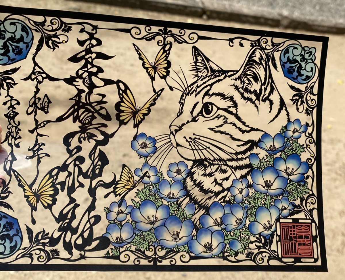 ゴールデンウィークは数時間並ぶ人も出た人気の猫御朱印