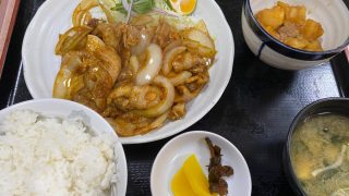 中華料理きらくの焼肉定食