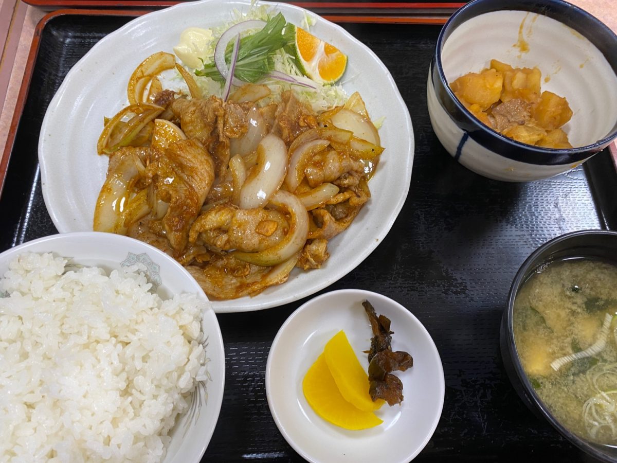 中華料理きらくの焼肉定食