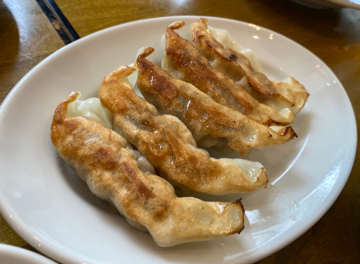普通の餃子もある紅虎餃子房