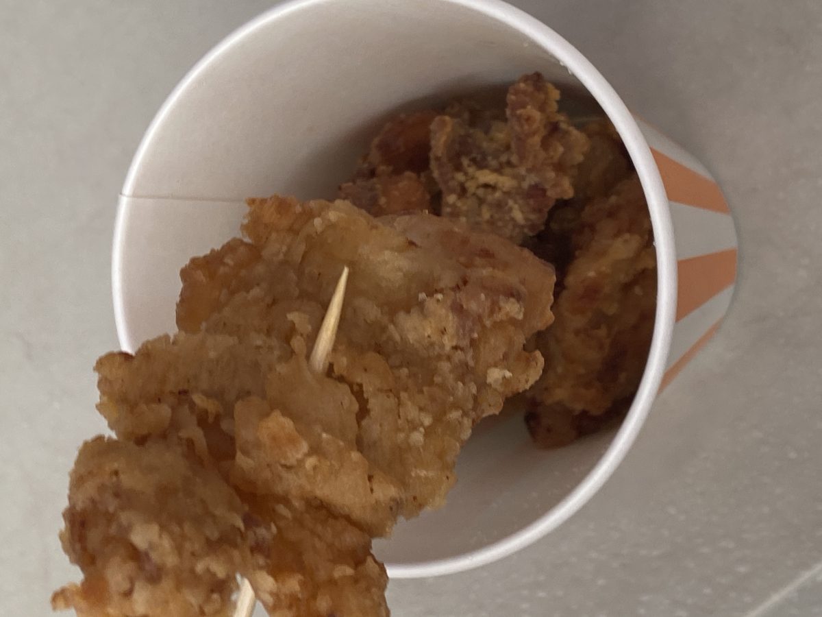 中華フェスで買ったからあげ