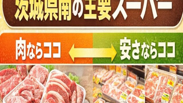 肉がお勧めのスーパー