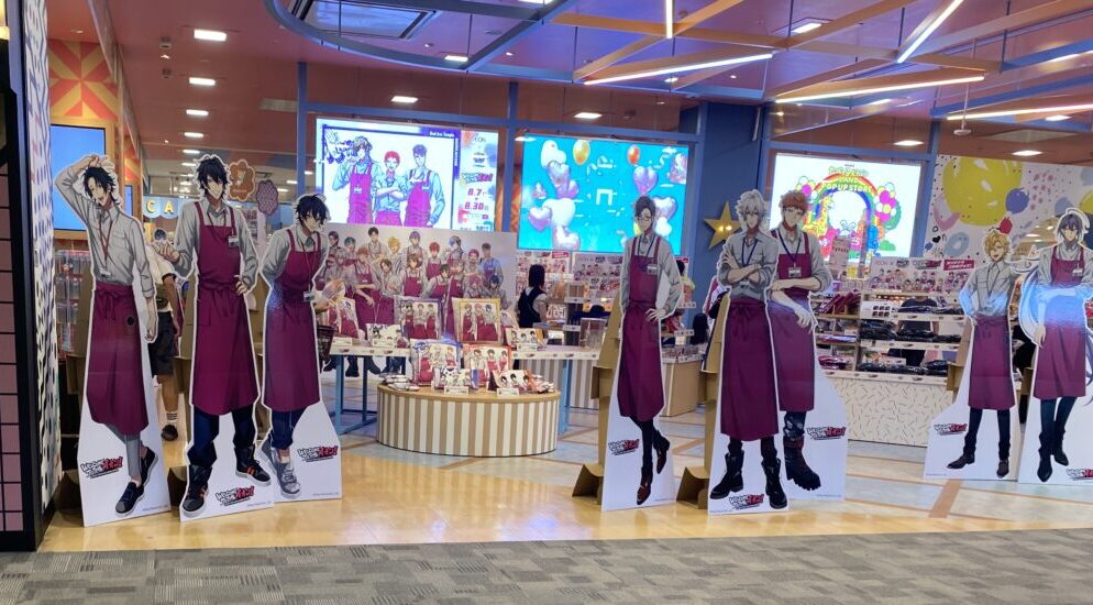 つくばイオンのヒプマイコラボ等身大パネルたち