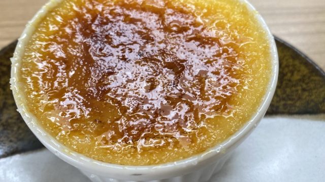 ベル洋菓子店のクリームブリュレ