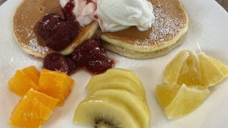 THE GARDEN ISLE （ザ ガーデン アイル）のフルーツパンケーキ