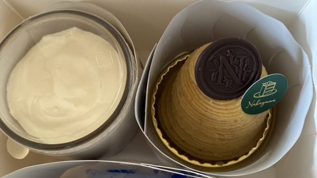 パティスリーナカヤマのケーキ