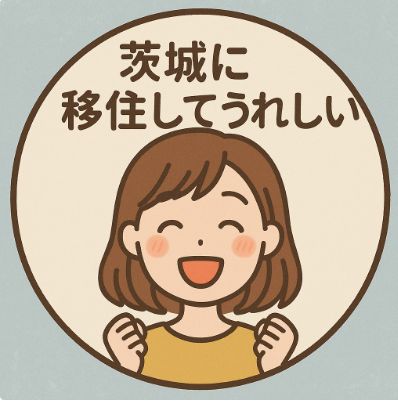 茨城に移住した