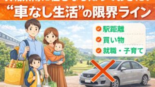 茨城県南は車社会